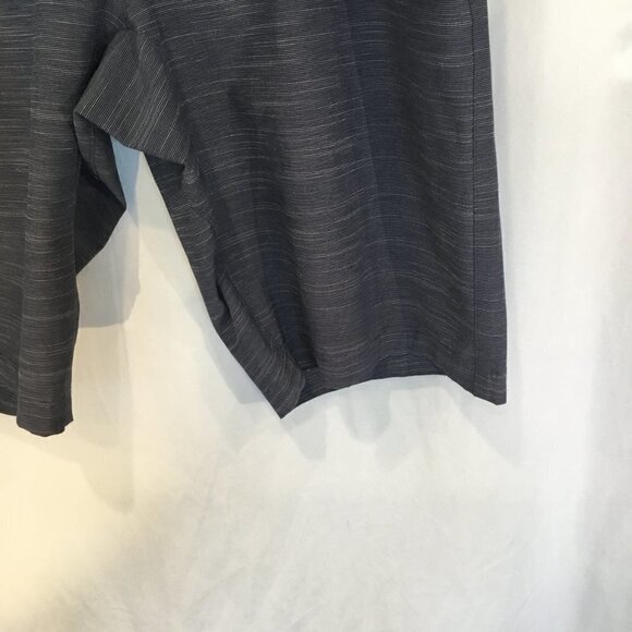 Hang Ten Men's Bermuda Shorts in Heathered Blue Sz 32 Belt Loops Pockets Stretch - Picture 6 of 11